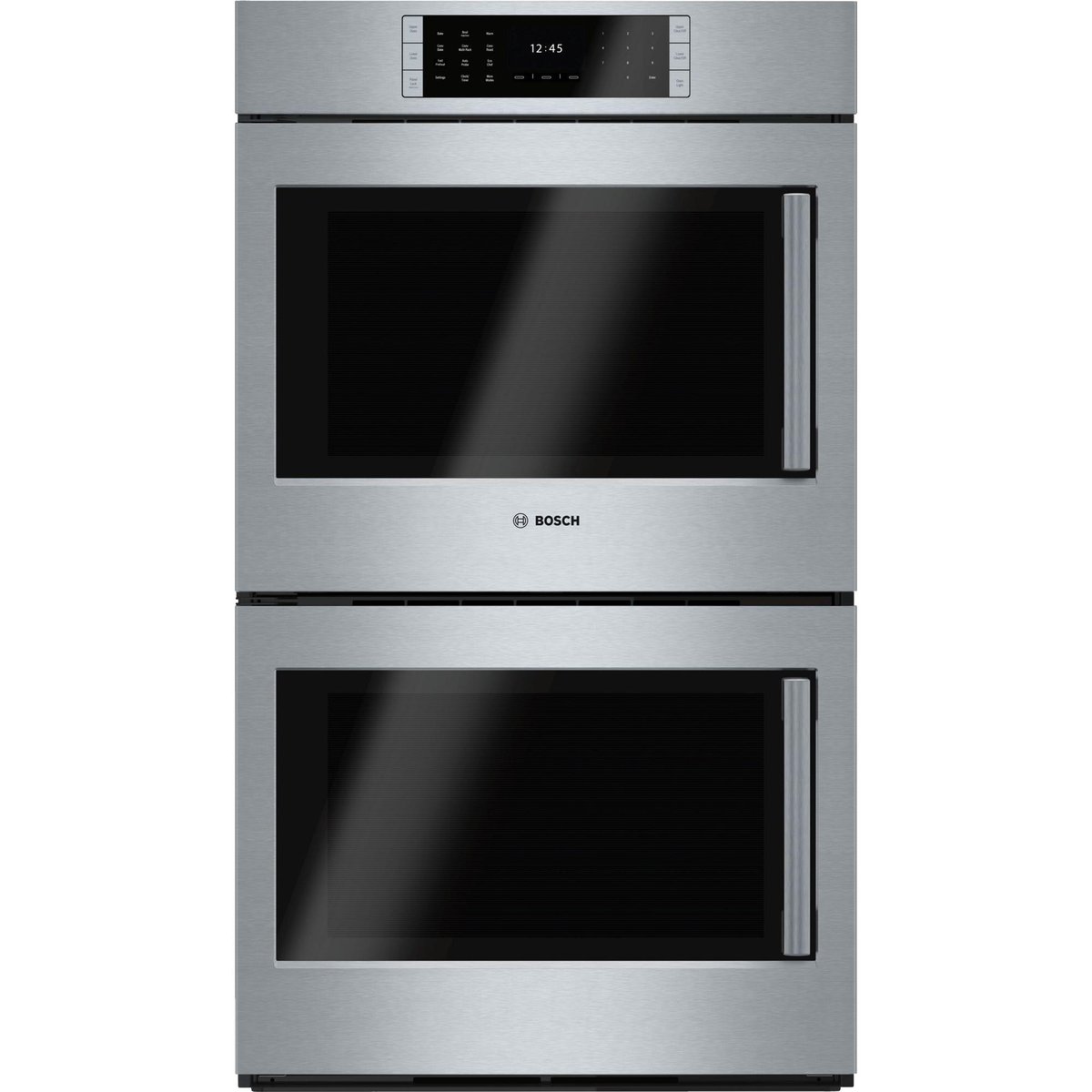 Bosch Benchmark Double Wall Oven 30'' Door hinge: Left, Stainless Steel