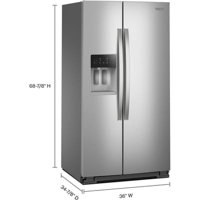Whirlpool 28.7 cu.ft. Side-by-Side Refrigerator
