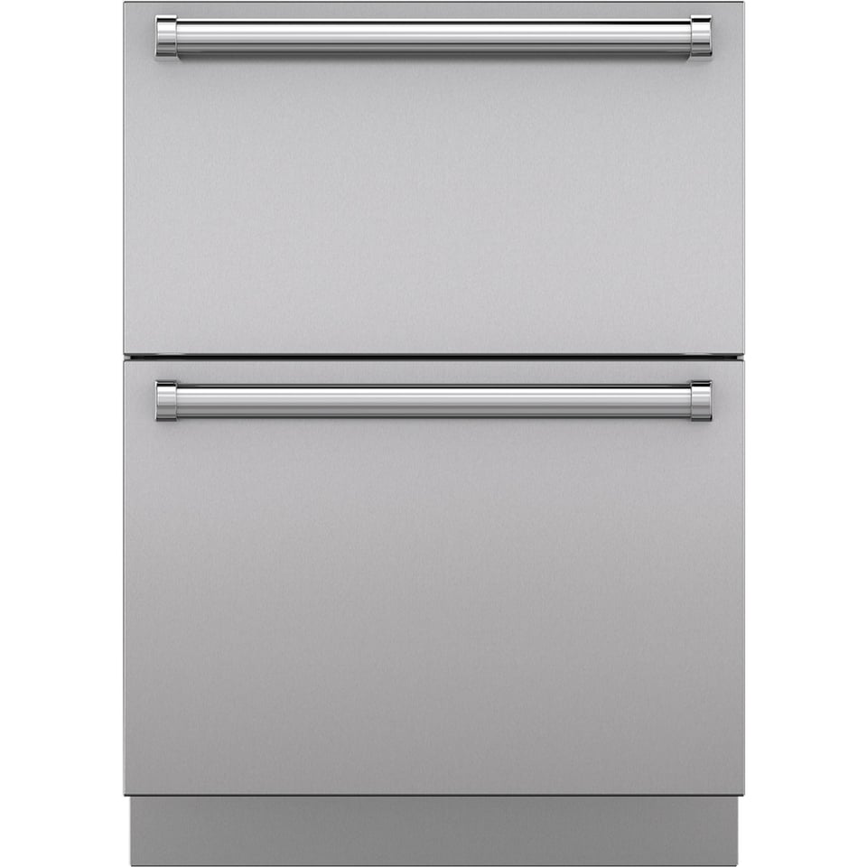 Sub-Zero Integrated 24 inch Drawer Panels with Pro Handles