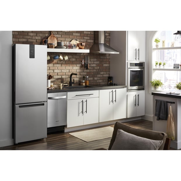 Whirlpool 12.9 cu.ft. Counter-Depth Bottom-Freezer Refrigerator