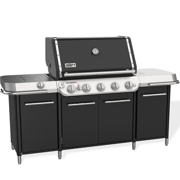 Weber Summit GC38 E Freestanding 5 Burner Liquid Propane BBQ Grill Center