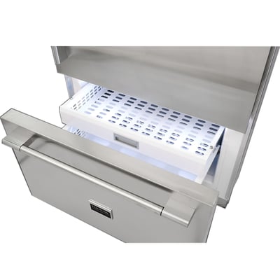 Fulgor 18.5 cu.ft. Built-in Bottom-Freezer Refrigerator