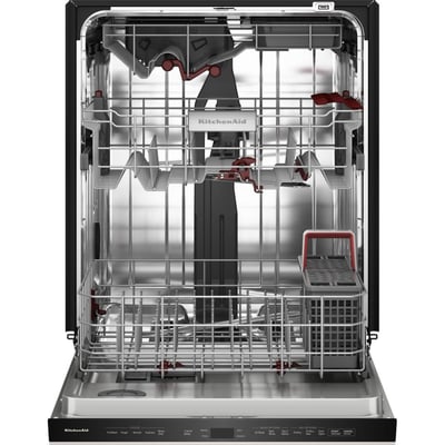 KitchenAid 24 inch 44 dBA 5 Cycle Dishwasher with Hidden Controls and Third Rack