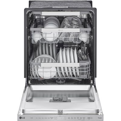 LG 9 Cycle Dishwasher with Hidden Controls