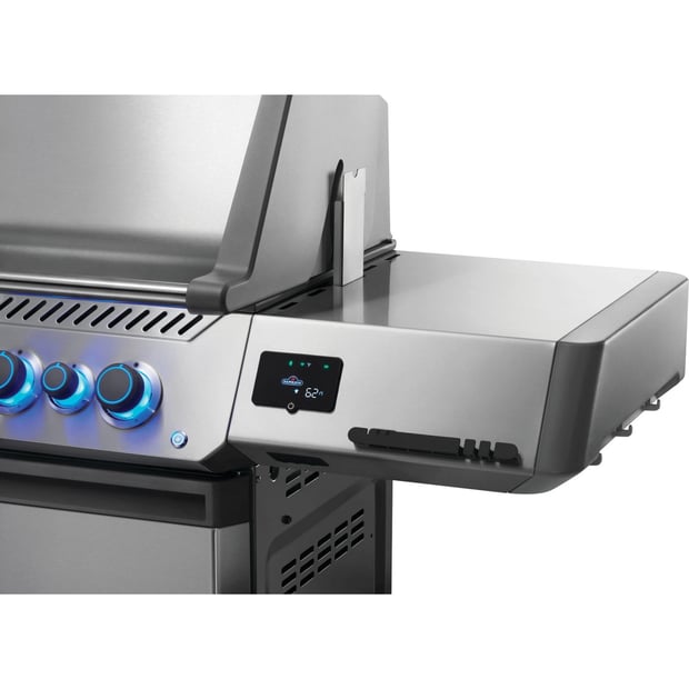 Napoleon Prestige 665 Freestanding 7 Burner Natural Gas BBQ Grill with Infrared Side and Rear Burner