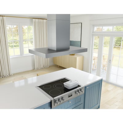 Zephyr 42 inch 600 CFM Island Ventilation Hoodfan