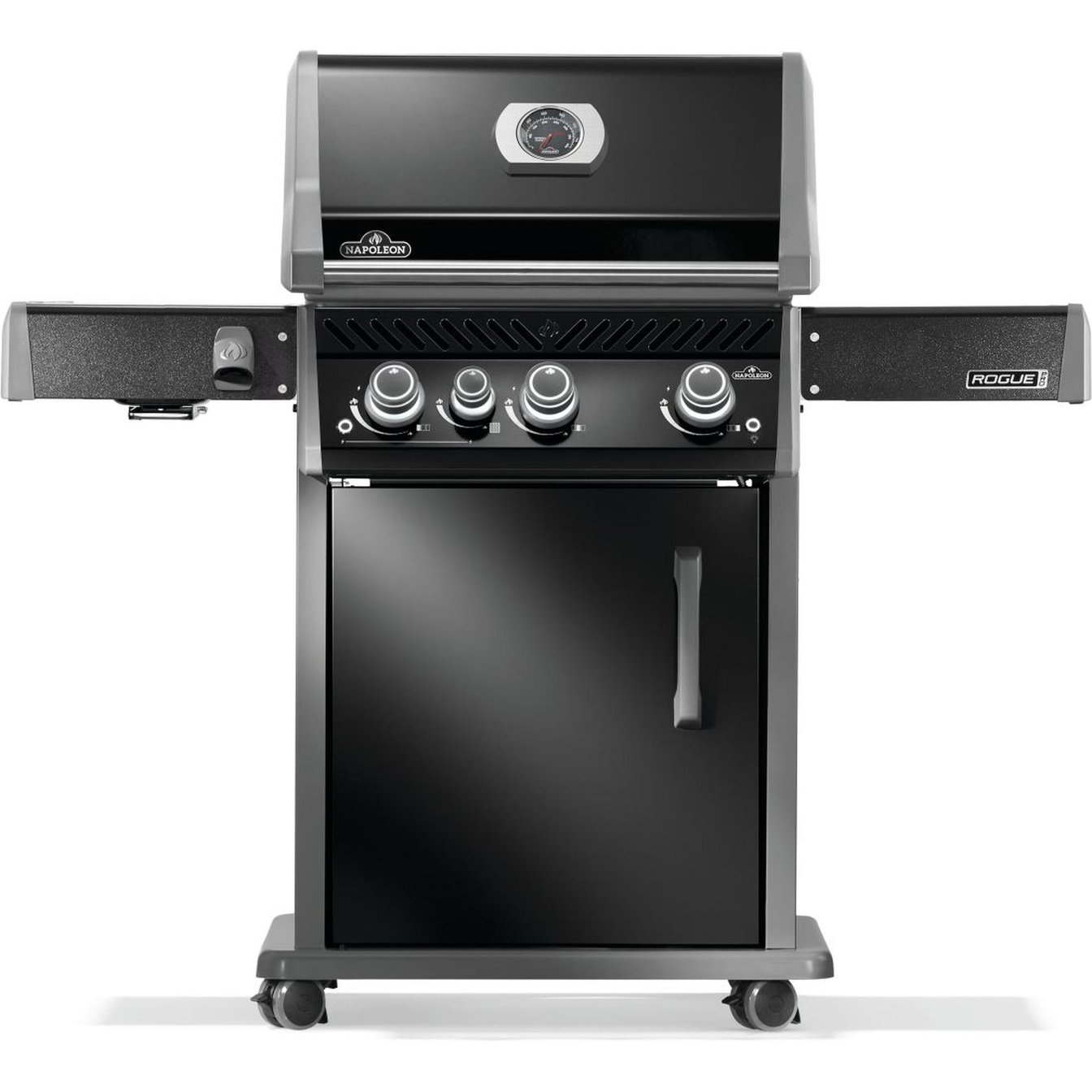 Napoleon Rogue PRO 425 Freestanding 4 Burner Natural Gas BBQ Grill with Infrared Side Burner