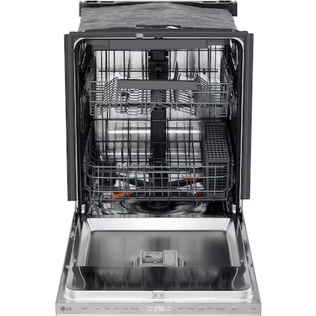 LG 24 inch 46 dBA Dishwasher with Hidden Controls and Third Rack