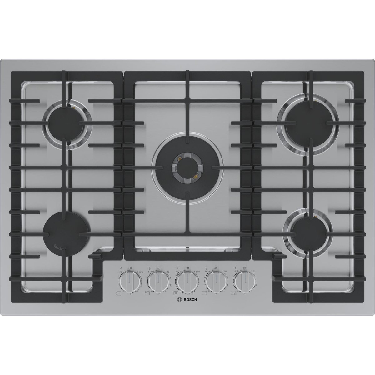 Bosch 800 Series Gas Cooktop 30" Stainless Steel