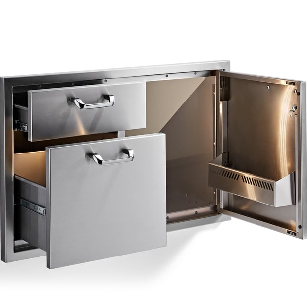 Lynx Classic Built-in 36 inch Door Drawer Combination