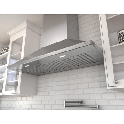 Zephyr 48 inch 1200 CFM Wall-Mount Chimney Ventilation Hoodfan