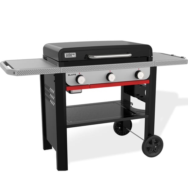 Weber Slate Freestanding 3 Burner Liquid Propane Flat-top BBQ Griddle