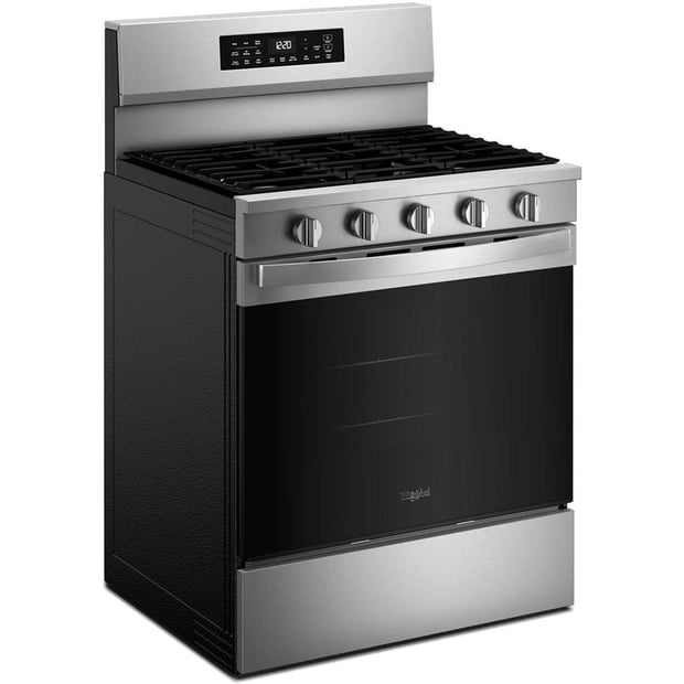 Whirlpool 30 inch Single Oven Gas Range 