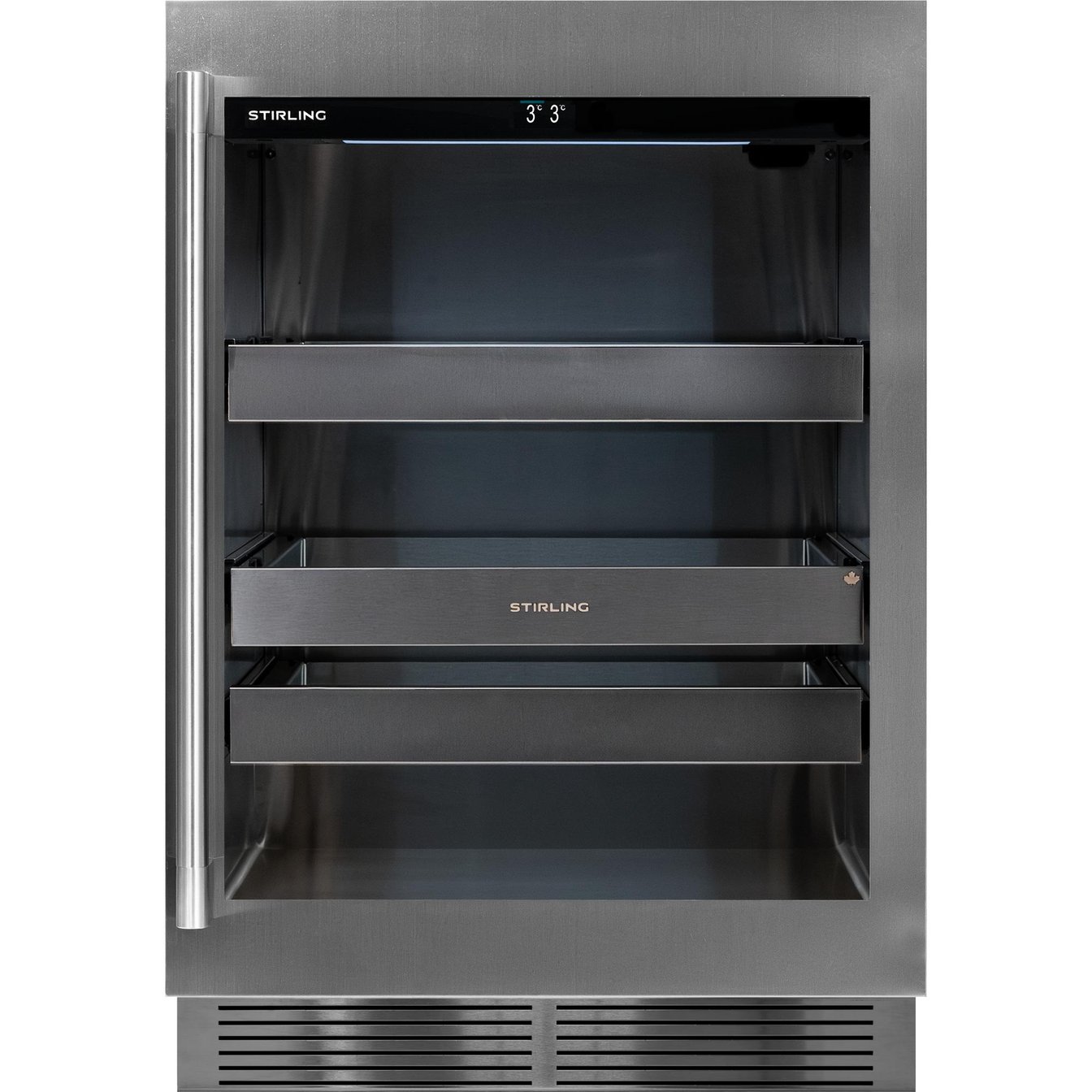 Stirling Built-in 24 inch 5.3 cu.ft Undercounter Refrigerator