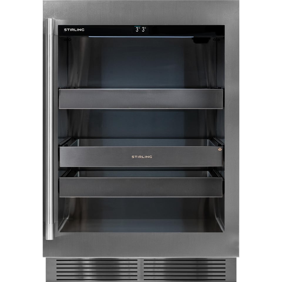 Stirling Built-in 24 inch 5.3 cu.ft Undercounter Refrigerator