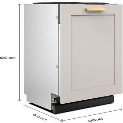 KitchenAid 5 Cycle Dishwasher with Hidden Controls