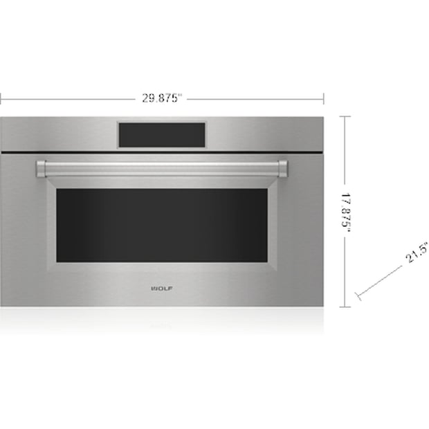Wolf 30 inch Professional Speed Wall Oven with Convection