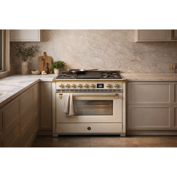 Steel Cucine 36 inch Single Oven Gas Range 