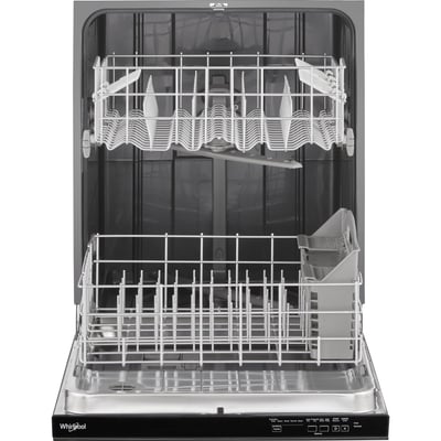 Whirlpool 4 Cycle Dishwasher with Hidden Controls