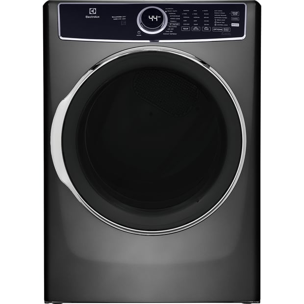 Electrolux Titanium Stackable 5.2 cu.ft. Front Load Steam Washer and 8.0 cu.ft. Steam Dryer