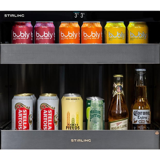 Stirling Built-in 24 inch 5.3 cu.ft Undercounter Refrigerator