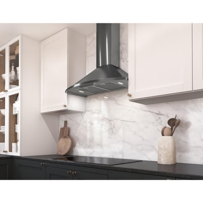 Zephyr 36 inch 600 CFM Wall-Mount Chimney Ventilation Hoodfan
