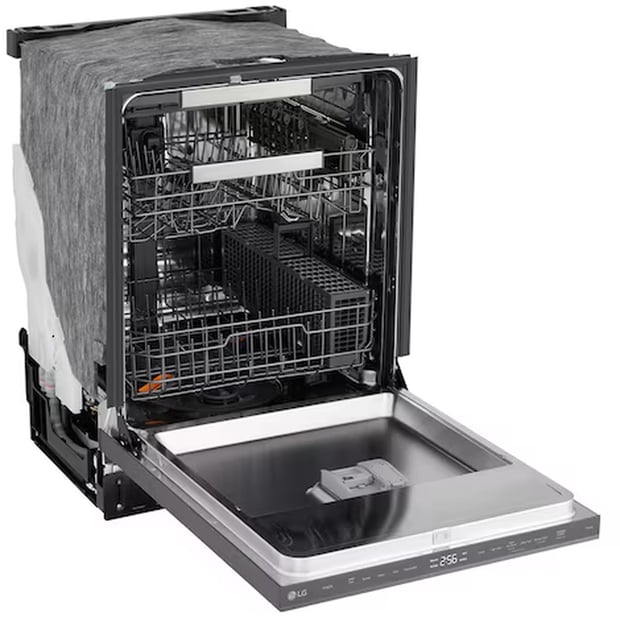 LG 24-inch 46 dBA Dishwasher with Hidden Controls and Third Rack