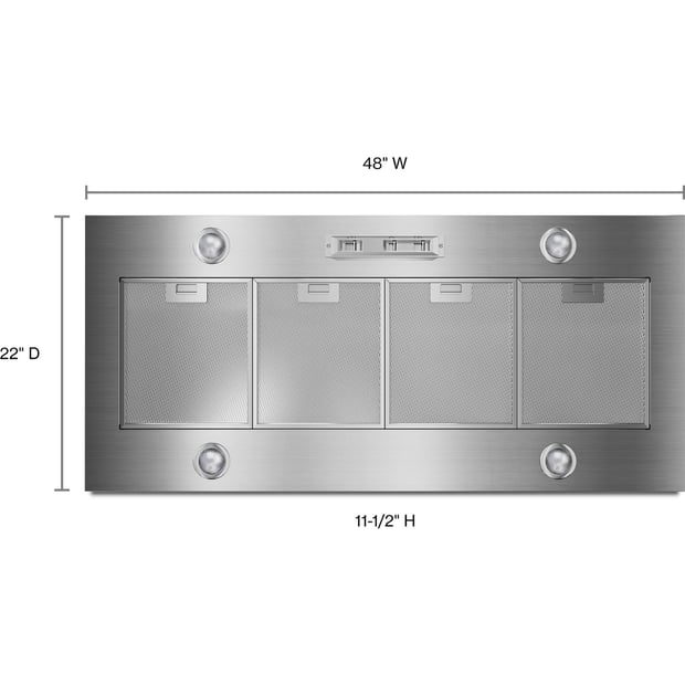 Whirlpool 48 inch Custom Hood Liner