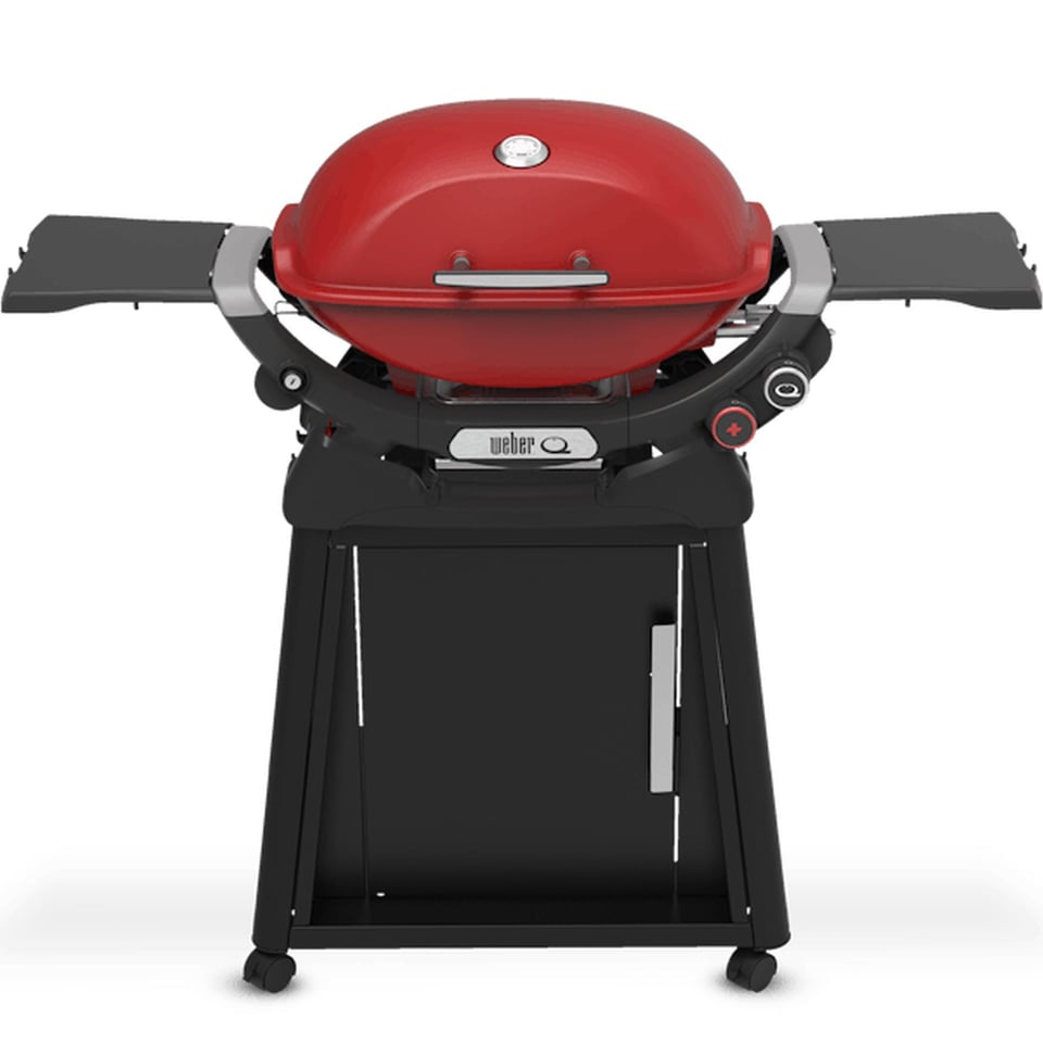 Weber Q 2800N+ Freestanding 2 Burner Liquid Propane BBQ Grill with Stand