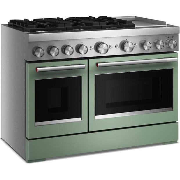 KitchenAid 48 inch Double Oven Dual Fuel Range