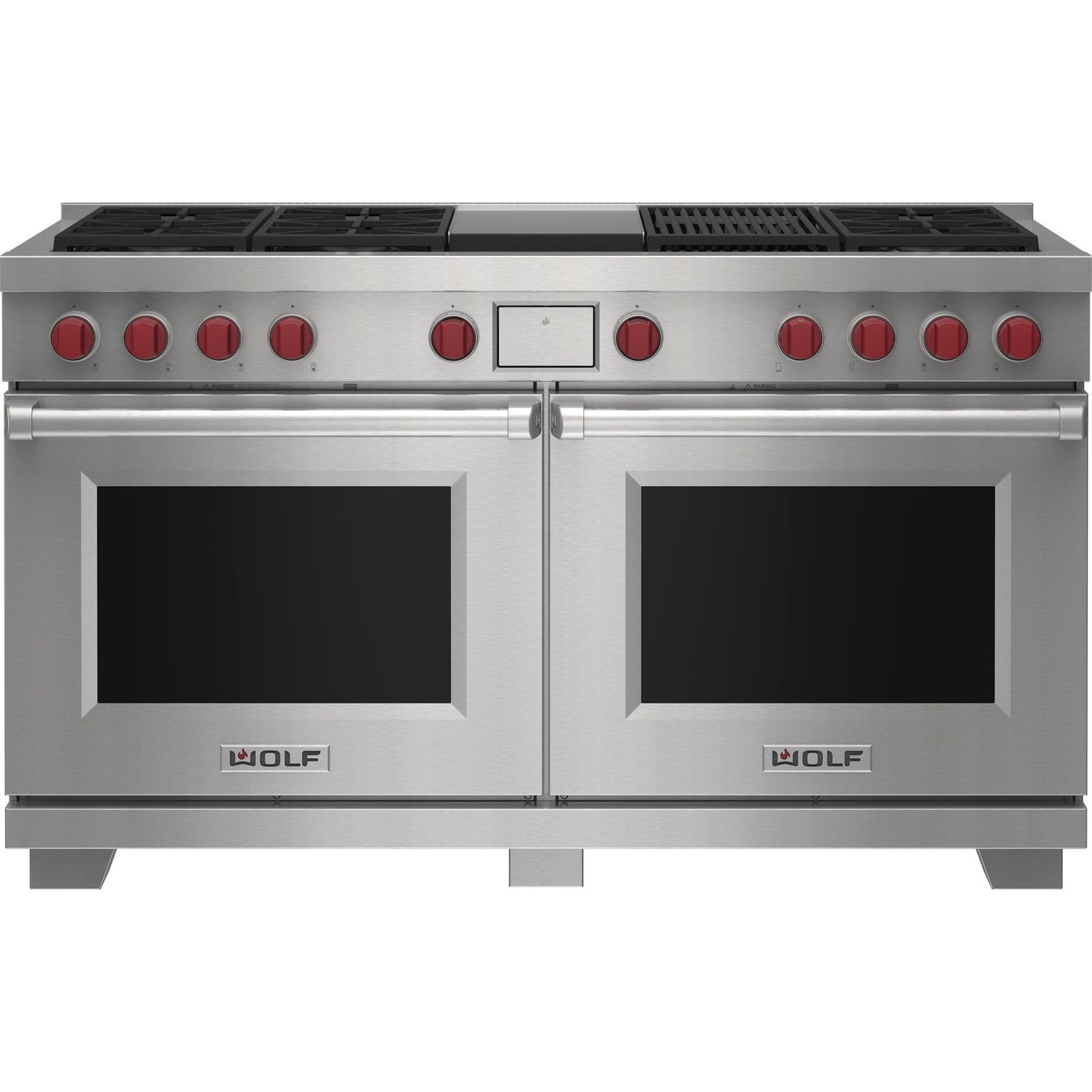 Wolf 60 inch Double Oven Dual Fuel Range