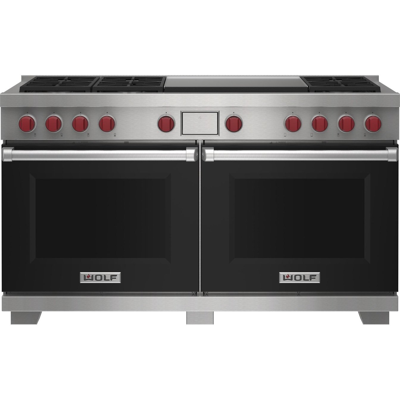 Wolf 60 inch Double Oven Dual Fuel Range