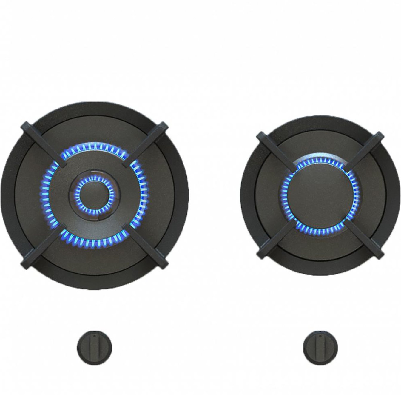 PITT Baula 21 inch 2-Burner Module Gas Cooktop