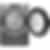 Whirlpool Chrome Shadow Stackable 5.8 cu.ft Front Load Steam Washer and 7.4 cu.ft. Vented Dryer