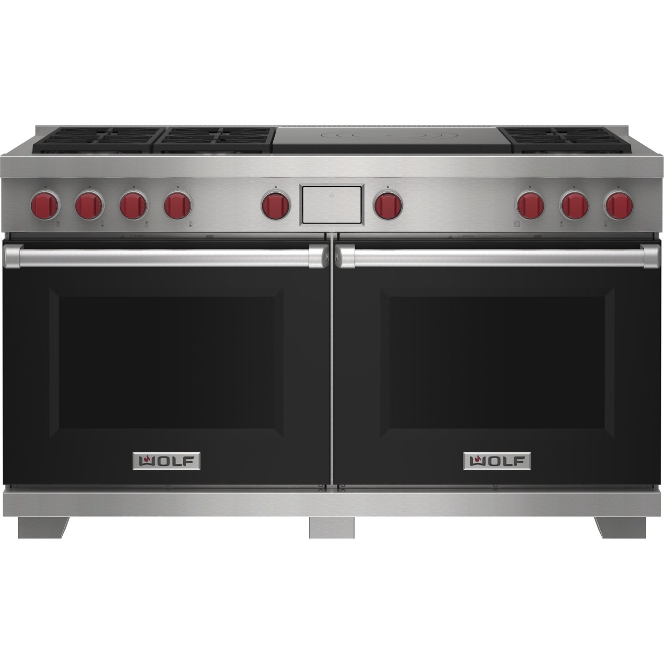 Wolf 60 inch Double Oven Dual Fuel Range