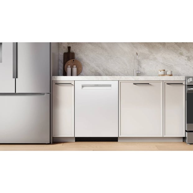 Bosch 300 Series 24-inch 46 dB Dishwasher with Hidden Controls