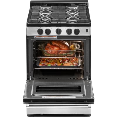 Whirlpool 24 inch Single Oven Gas Range