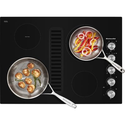 KitchenAid 30 inch Downdraft Electric Cooktop