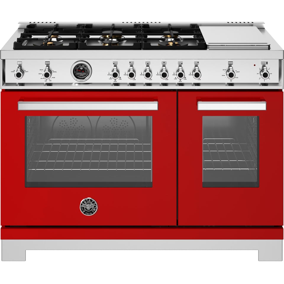 Bertazzoni 48 inch Double Oven All Gas Range