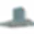 La Cornue 43 inch 600 CFM Chimney Hoodfan with Polished Brass Detail