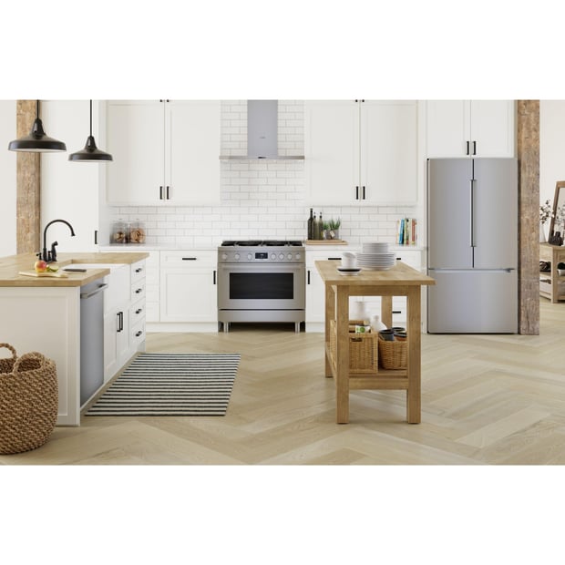Bosch 20.8 cu.ft. Counter-Depth Bottom-Freezer Refrigerator