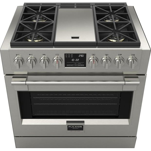 Fulgor 36 inch Single Oven Dual Fuel Range