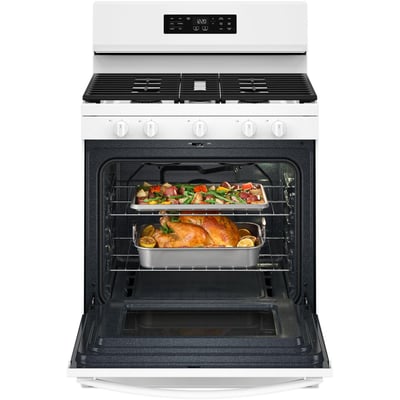 Whirlpool 30 inch Single Oven Gas Range