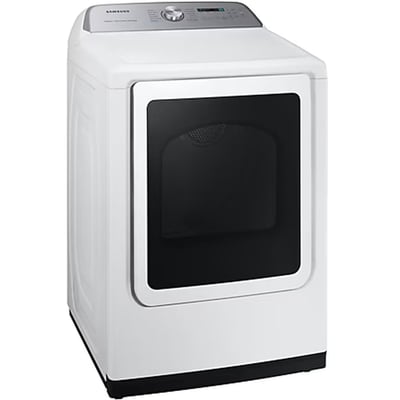 Samsung 6.0 cu. ft. Top-Load Washer and 7.4 cu. ft. Electric Steam Dryer