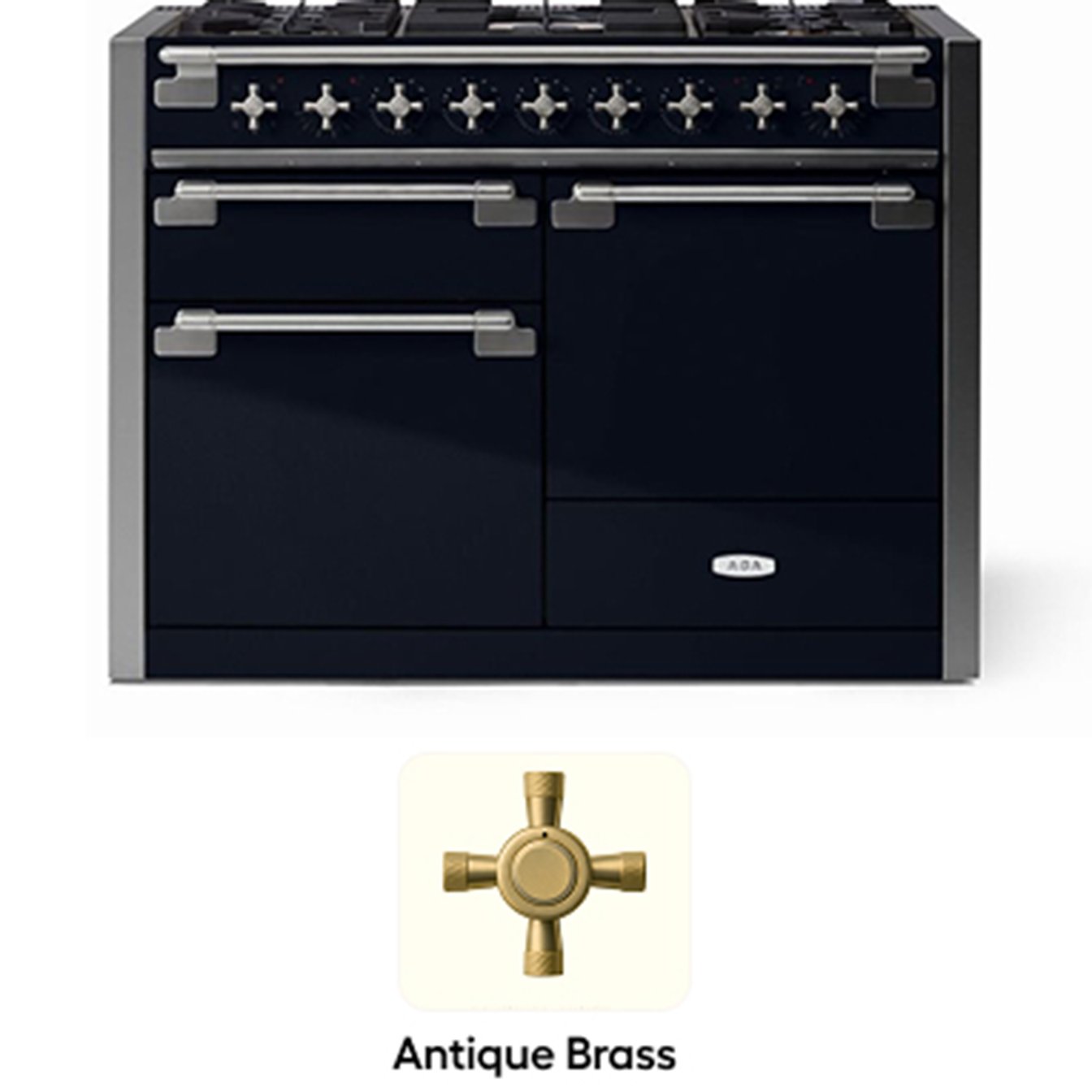 AGA 48 Inch Single Oven Dual Fuel Range