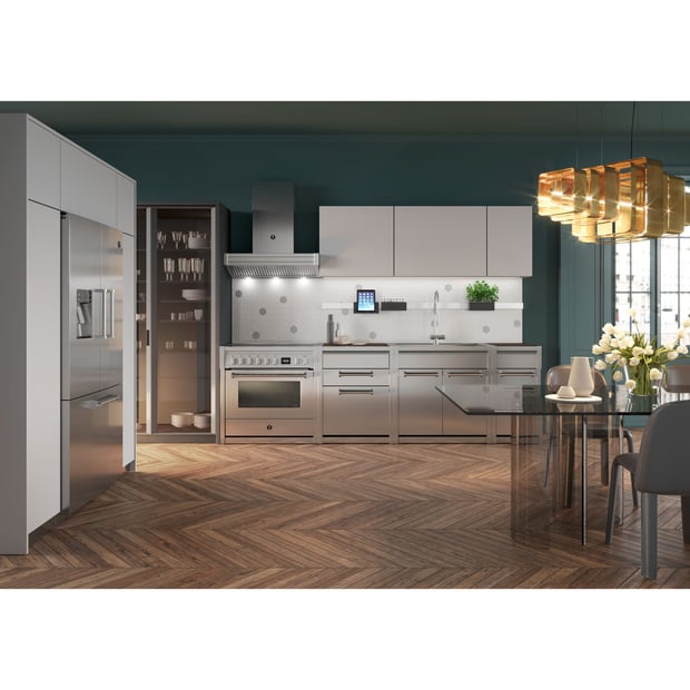 Steel Cucine 36 inch Single Oven Induction Range 