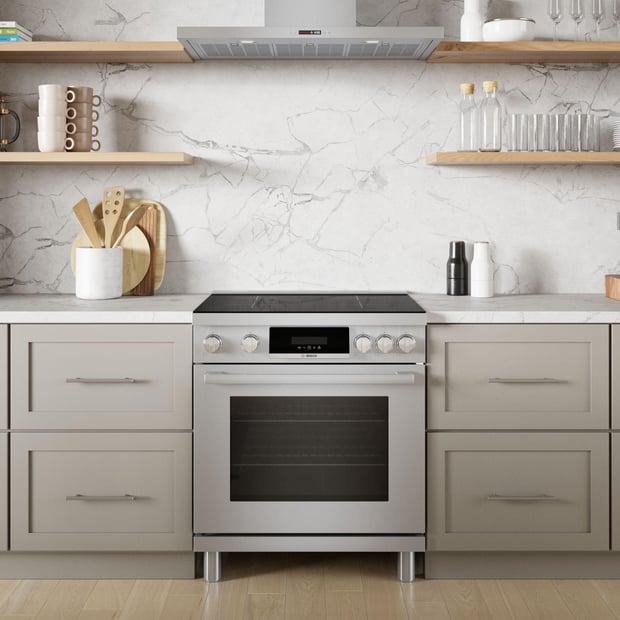 Bosch 30 inch Single Oven Induction Range with Convection