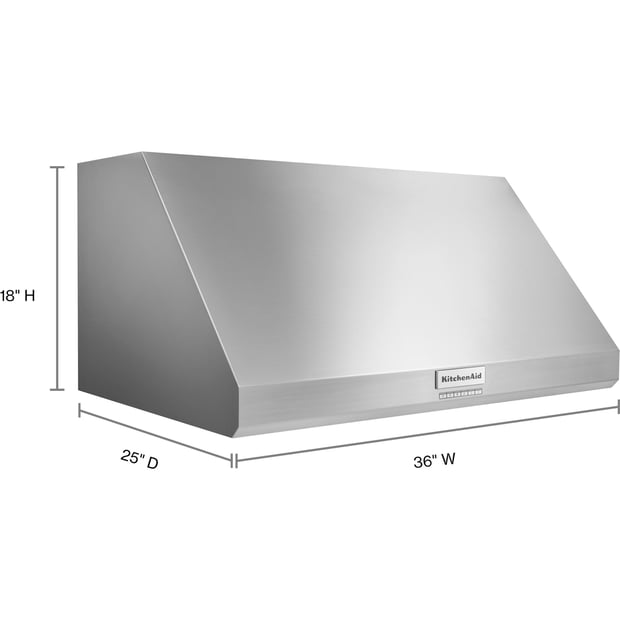 KitchenAid 36 inch Wall-Mount Hoodfan
