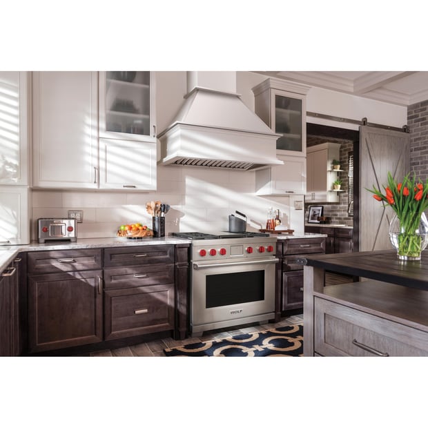 Wolf 36 inch Single Oven Dual Fuel Range