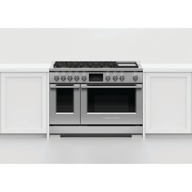 Fisher & Paykel Professional 48 inch Double Oven Dual Fuel Range
